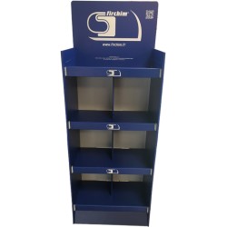 PRÉSENTOIR CARTON 4 ETAGERES