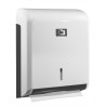 DISTRIBUTEUR ESSUIE-MAINS À PLAT ABS BLANC