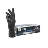 GANTS NITRILE NOIR NON POUDRES ÉPAIS